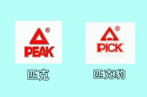 "匹克""匹克豹"傻傻分不清 ,又一起商标侵权案